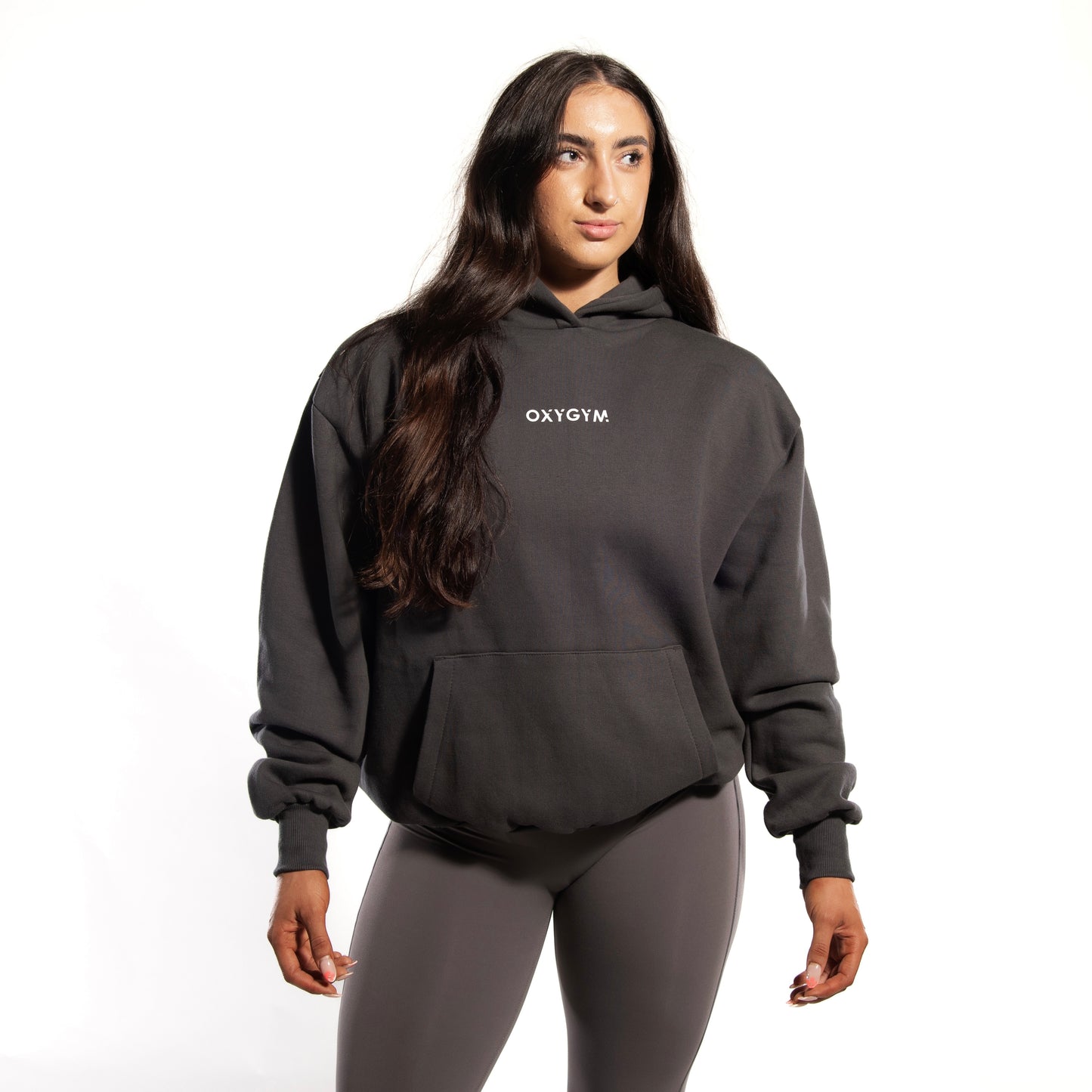 ELEVATE OVERSIZED HOODIE - GREY